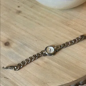 Precision by Gruen Swiss Made Vintage Silver Chain Link Watch thumbnail 3