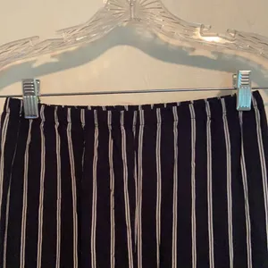 Brandy Melville Striped Navy Frankie Pants thumbnail 4