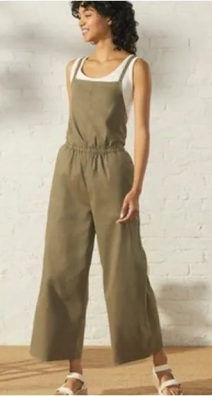 UPWEST Linen Jumpsuit‎ Green thumbnail 1