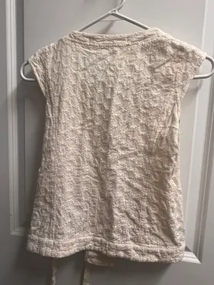Vintage Tie Front Top thumbnail 3