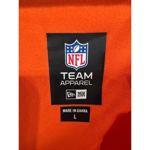 New Era Women's L Orange Long Sleeve Crop Top Cleveland Browns NFL Football thumbnail 8