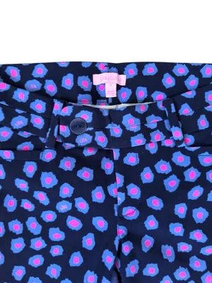Lilly Pulitzer Rare Amuse Bouche Print Luxury Capri Pants Style 49057 Size 8 thumbnail 6