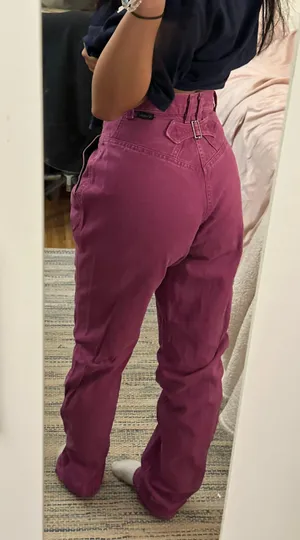 Wrangler silver lake vintage purple jeans thumbnail 2