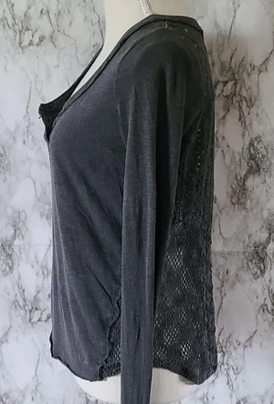 Free People patches of lace henley size xs thumbnail 4