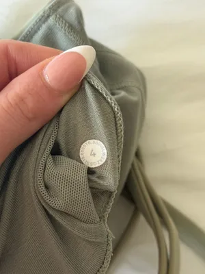 Lululemon Sage Green Sports Bra thumbnail 3