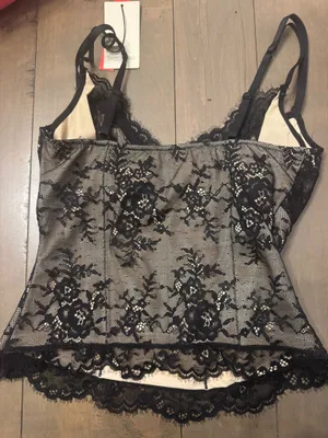 Popilush Size XS Lace Camisole Tank Top Sexy NWT thumbnail 5