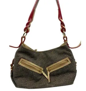 Dooney & Bourke Fabric Shoulder Bag Over Signature thumbnail 1