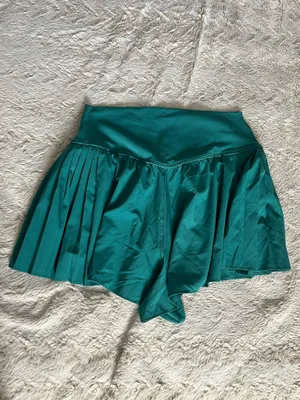 OFFLINE by Aerie Real Me Pleated Flowy Short thumbnail 2