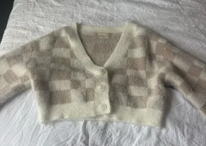 Cropped Altar'd State Sweater thumbnail 1