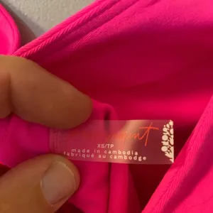 NWOT FP MOVEMENT Never Better Crop Tank XS Hot Pink thumbnail 8