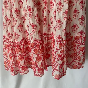 Ro's Garden NWT Red Floral Sofia Sleeveless Ruffle Short Dress **Size XS** 🌺🌺 thumbnail 5