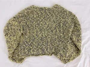 Free People Chunky Crop Sweater thumbnail 2