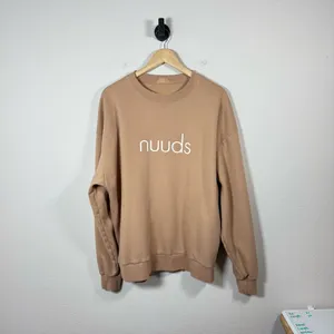Nuuds Pullover Scottsdale Arizona Cactus Crewneck Tan Beige Size Large L thumbnail 4