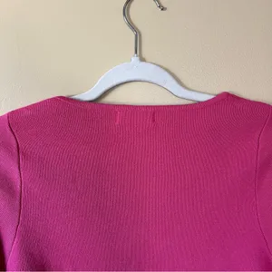 Altar'd State Fuchsia Crop Top thumbnail 4
