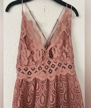 FREE PEOPLE FP ONE "ADELLA" BURNOUT SLIP DRESS sz M thumbnail 9