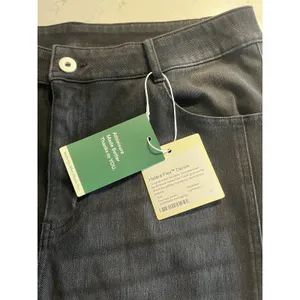Halara Flex Denim Black Mid Low Rise Zipper Pockets Skinny Jeans Large Tall thumbnail 4