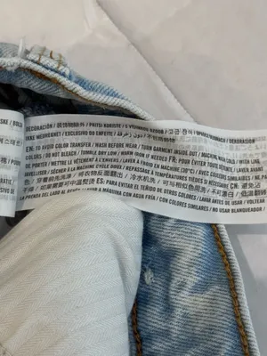 Abercrombie & Fitch The Baggy Low Rise Jeans 24 / 00 Light Wash Y2K 90s Regular thumbnail 9