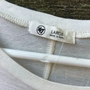 NFL Team Apparel woman’s size L Patriot’s old faded mineral washed logo tee. thumbnail 6