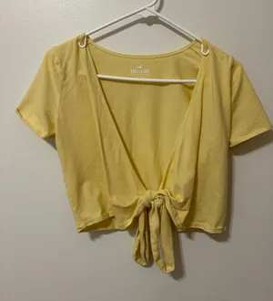 Yellow Hollister Top thumbnail 1