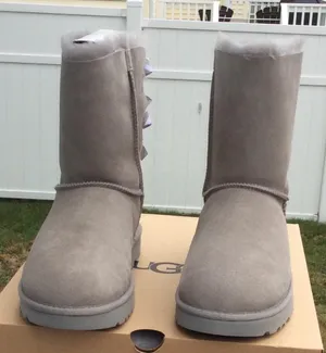 UGG Bailey Bow II Diagonal Stripe Boots thumbnail 3