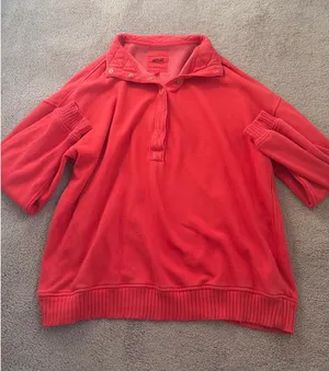 Aerie Button-Up Long Sleeve sweater  thumbnail 1