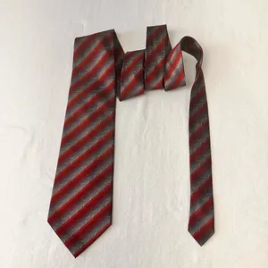 Joseph & Feiss International Silk Tie Designer Geometric Stripes Vintage Office thumbnail 2