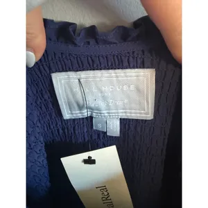 Hill House Home The Louisa Nap Dress Navy Size Small Midi Dress thumbnail 7