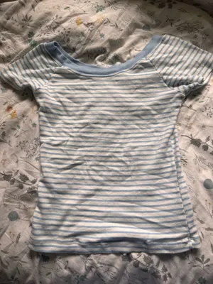 Brandy melville stripe top thumbnail 3