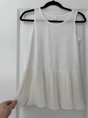 Anna Sui Basic White TankTop thumbnail 2