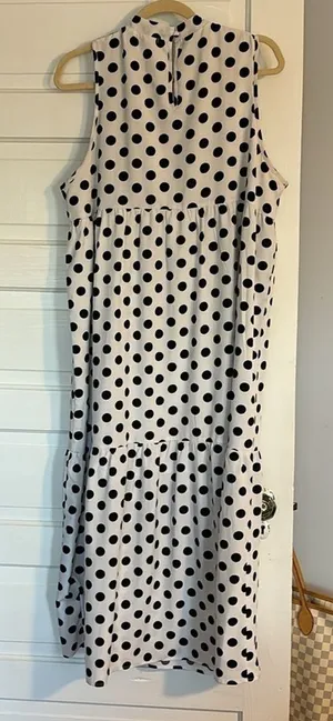 Nasty Gal Polka Dot Maxi Dress thumbnail 1