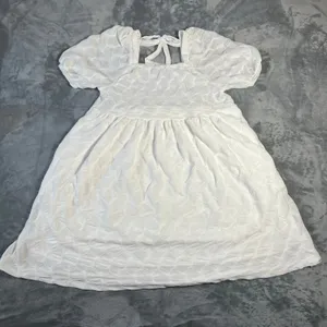 Hayden Puff Sleeve Baby Doll Dress Size M Square Neck Party Minimalist Date thumbnail 3