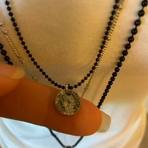 Layered Necklace Black thumbnail 3