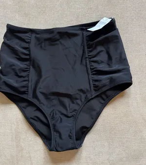 High-Waisted Aerie Swim Bottom thumbnail 2