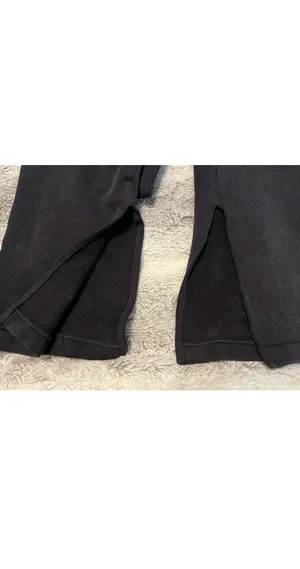 Fabletics Black Flare Leggings thumbnail 3