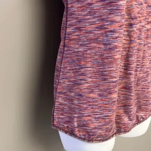 Lululemon Athletica Heather Purple Scoop Neck Long Sleeve Thumb Hole Top- Sz 10 thumbnail 6