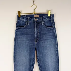 Mother The Hustler Ankle Frayed Bootcut Kick Flare Jeans‎ Lust for Life Size 23 thumbnail 3