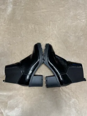 Naturalizer VERNEY2 Side Zip Ankle Bootie Black Patent Leather, Size 6.5 W thumbnail 9