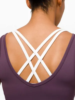 NWOT Lululemon Power Pivot Tank *Everlux in Grape Thistle Size 8 thumbnail 5