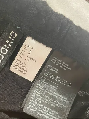 H&M Divided Black Lace Stretch Pull-On Shorts - S thumbnail 7
