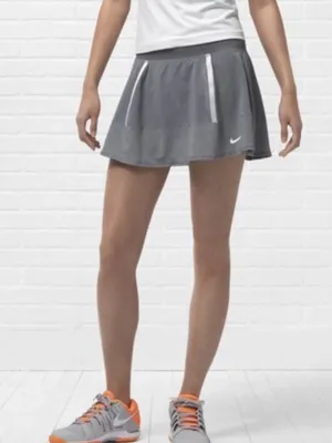 Nike Women's Light Gray Mini Skirt thumbnail 1