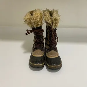 Sorel Joan of the Artic Winter Snow Boots Brown Size‎ 7 thumbnail 2