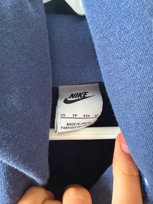 Navy Nike Oversized Hoodie thumbnail 4