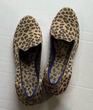 Rothy's Flats Leopard Print The Point 8.5 thumbnail 1
