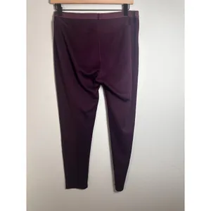 LL Bean Womens Small Burgundy Midweight Base Layer Leggings Thermal Pants‎ OJUH6 thumbnail 3