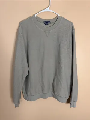 Lands' End Grey Crewneck Sweatshirt thumbnail 1