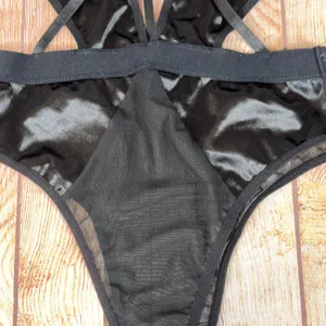 Small Black Lingerie Bodysuit thumbnail 4