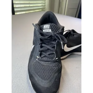 NIKE Flex Trainer 6 Model Womens Low Top Art 831217-001 Black & White Size 8.5‎ thumbnail 3