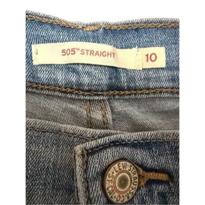 Levi’s Women’s‎ 505 Straight Midrise Jeans Light Wash Sz 10 thumbnail 3