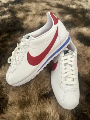 Nike classic cortez leather trainer thumbnail 6