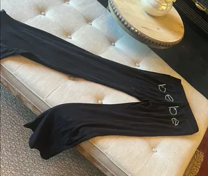 Bebe Vintage Black Denim Embellished Bum Size Small thumbnail 1